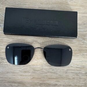 Chemistrie Magnetic Clip-on Sunglasses and Case Bridge 31
